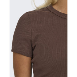 ONLY Val T-shirt - Chicory Coffee