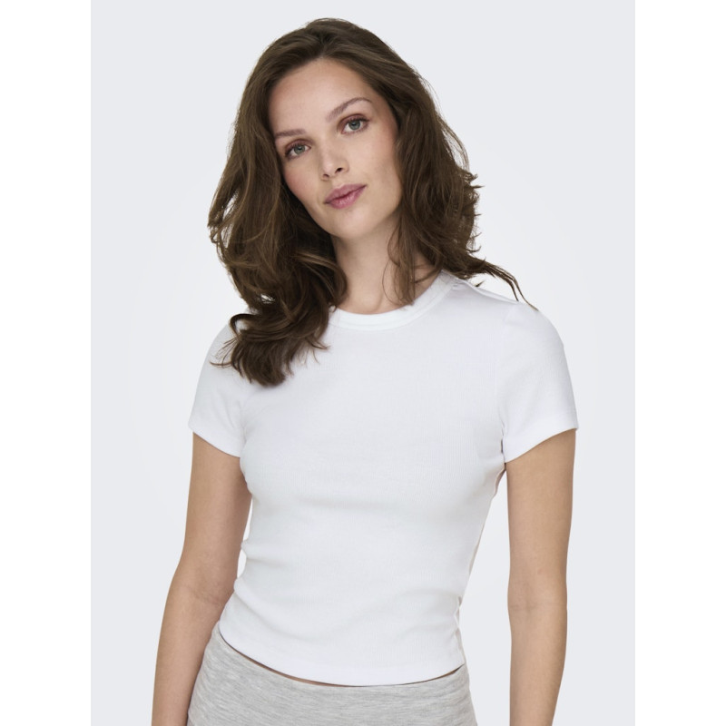 ONLY Val T-shirt - Bright White