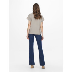 JDY Lion S/S Top - Chateau Gray