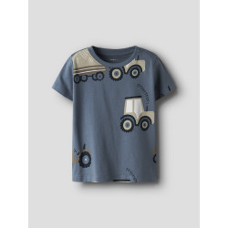NAME IT MINI Jame T-shirt - Blue Mirage