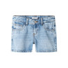 NAME IT KIDS Rose Denim Shorts 6042 - Medium Blue Denim