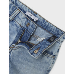 NAME IT KIDS Rose Denim Shorts 6042 - Medium Blue Denim