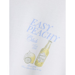 NAME IT KIDS Diana T-shirt - Bright White / Easy Peasy