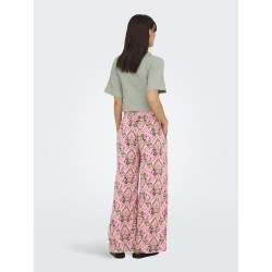 JDY Bree Life Bukser - Cement / Rosebloom