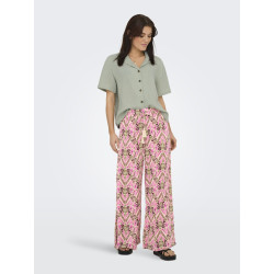 JDY Bree Life Bukser - Cement / Rosebloom