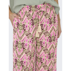 JDY Bree Life Bukser - Cement / Rosebloom