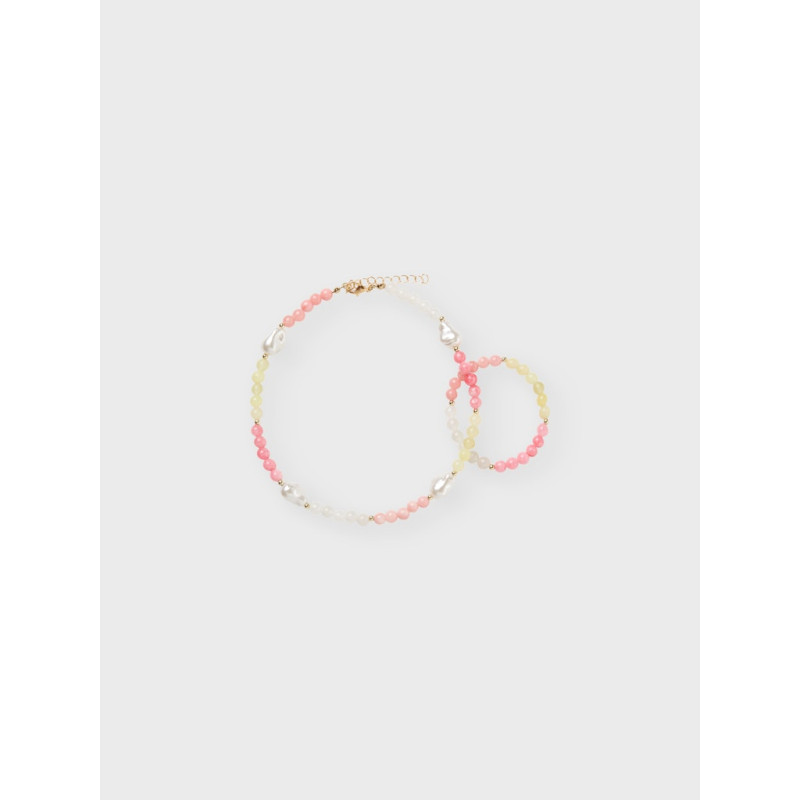 NAME IT KIDS Sumia Smykkesæt - Cameo Pink