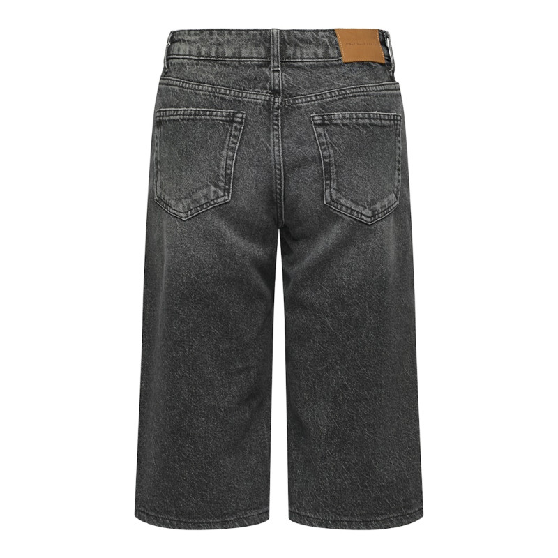 ONLY Cobain Capri Bukser - Black Denim