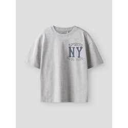 NAME IT KIDS Valix T-shirt - Light Grey Melange