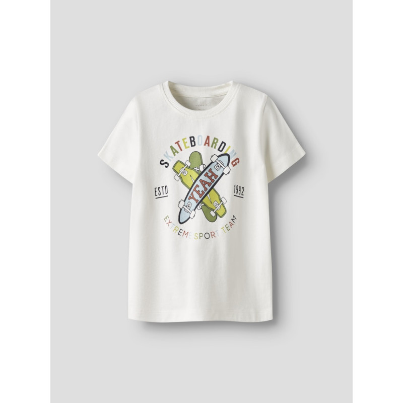NAME IT MINI Karlton T-shirt - Coconut Milk