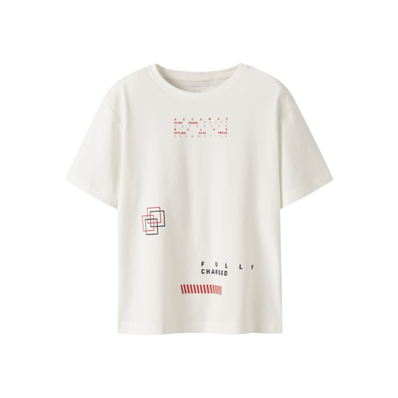 NAME IT KIDS Kingston T-shirt - Coconut Milk