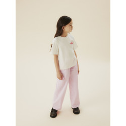 NAME IT KIDS Kassandra T-shirt - Coconut Milk