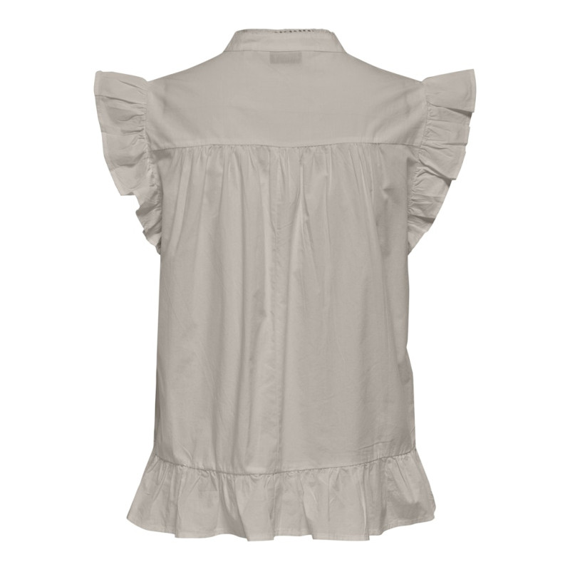 ONLY Adda S/L Top - Chateau Gray