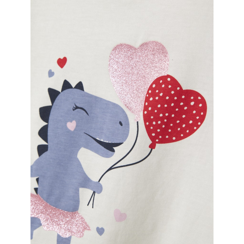 NAME IT MINI Katinka T-shirt - Coconut Milk