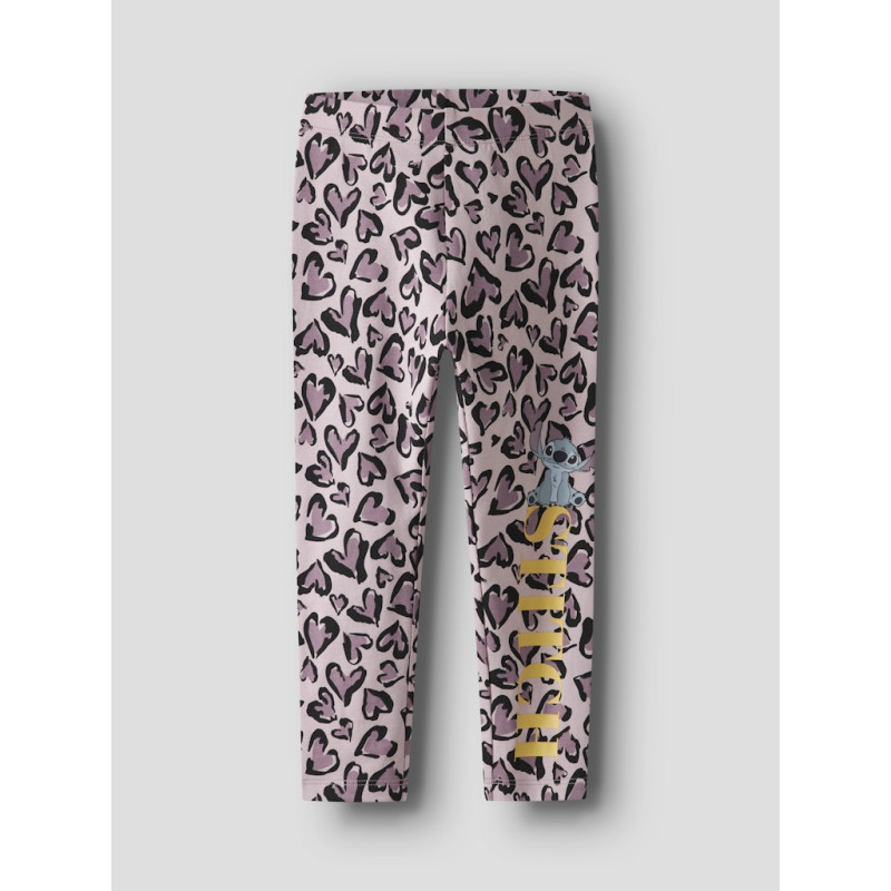 NAME IT MINI Jannina Stitch Leggings - Burnished Lilac