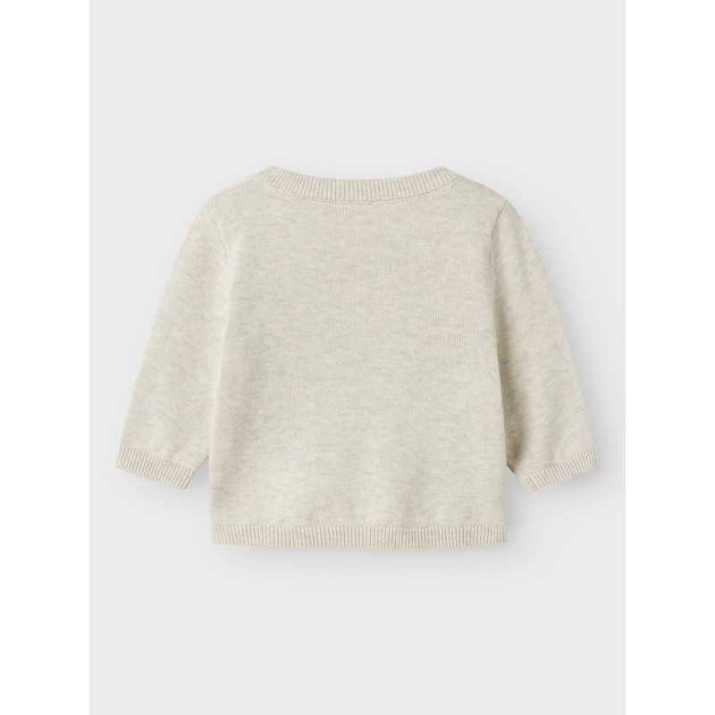 NAME IT BABY Kano Strik Bluse - Peyote Melange