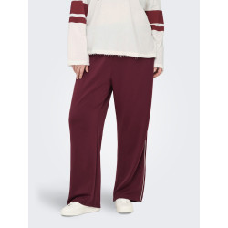 ONLY CARMAKOMA Lett Joggingbukser - Ruby Wine