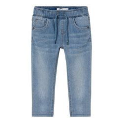 NAME IT Mini Ryan Slim Sweat Jeans - Light Blue Denim