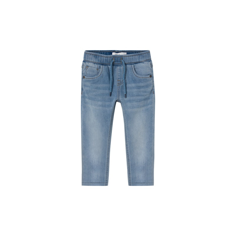 NAME IT Mini Ryan Slim Sweat Jeans - Light Blue Denim