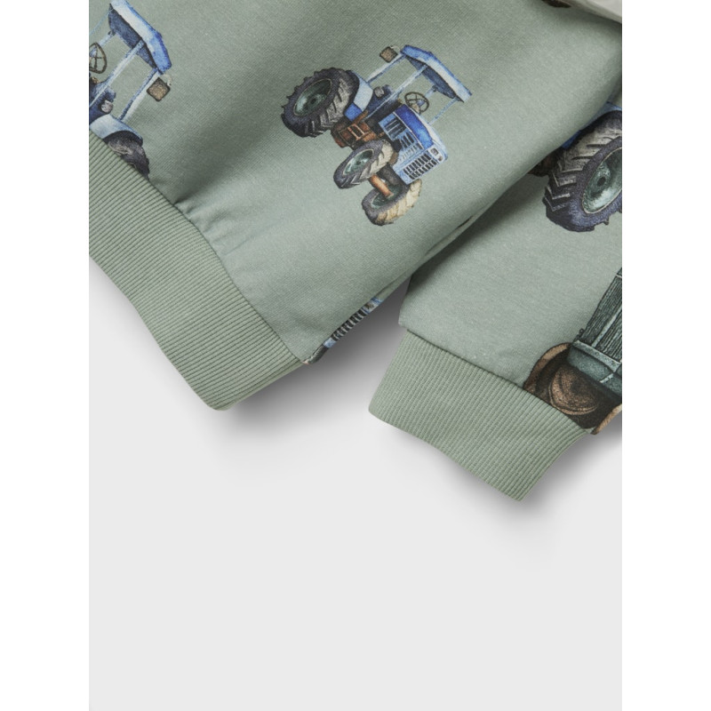 NAME IT MINI Ludvig Sweatshirt - Jadeite