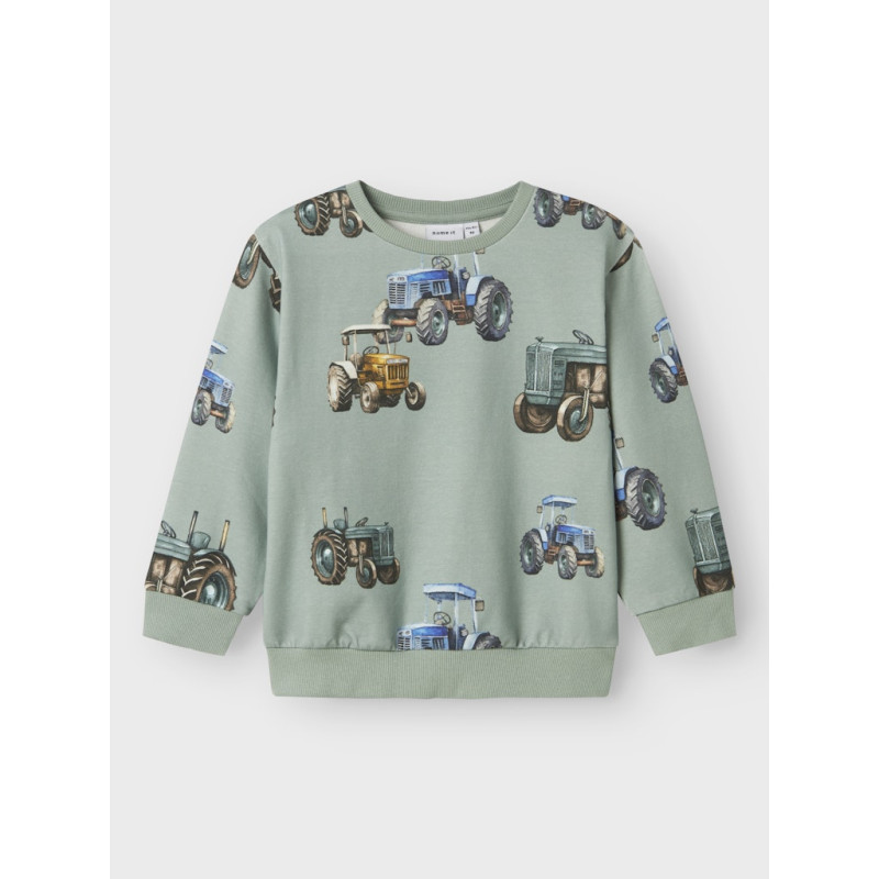 NAME IT MINI Ludvig Sweatshirt - Jadeite