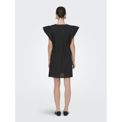 JDY Maddox S/S Flæse Kjole - Sort