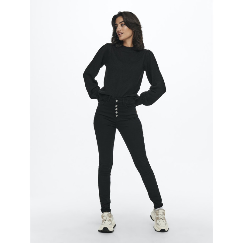 JDY Rue Strik Pullover - Sort