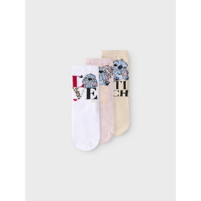 NAME IT MINI Jane Stitch 3-Pak Strømper - Peyote