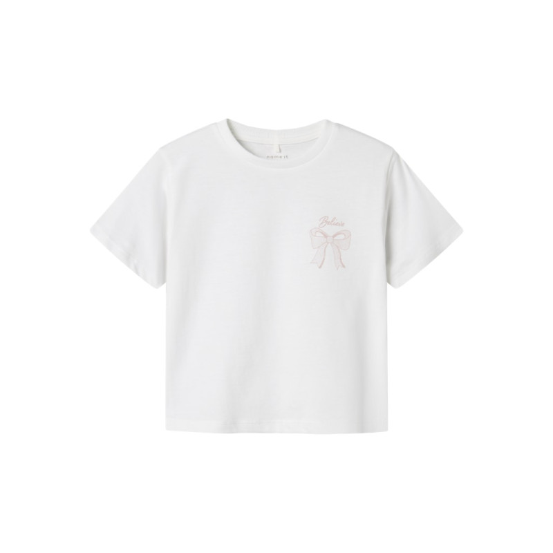NAME IT MINI Katalin T-shirt - Bright White
