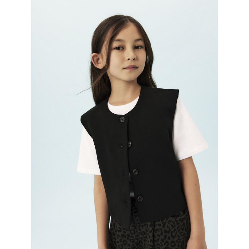 NAME IT KIDS Lamilla Vest - Sort